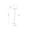 Lampa Podłogowa TK Lighting Nicola 6644