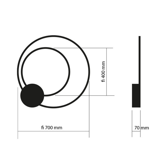 Kinkiet 66538 Ramko Echo 