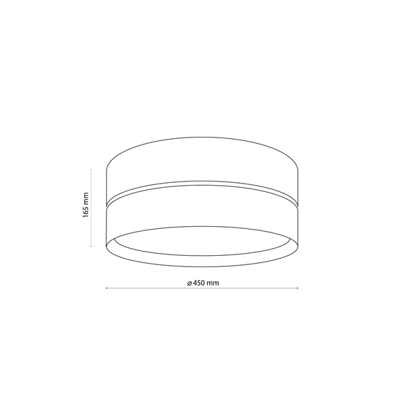Lampa Sufitowa TK Lighting Hilton 4772