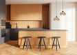 Żyrandol Italux Apiro Pnd-84638-Bk-Amb