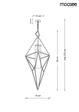 Żyrandol Moosee Havana MSE010100129