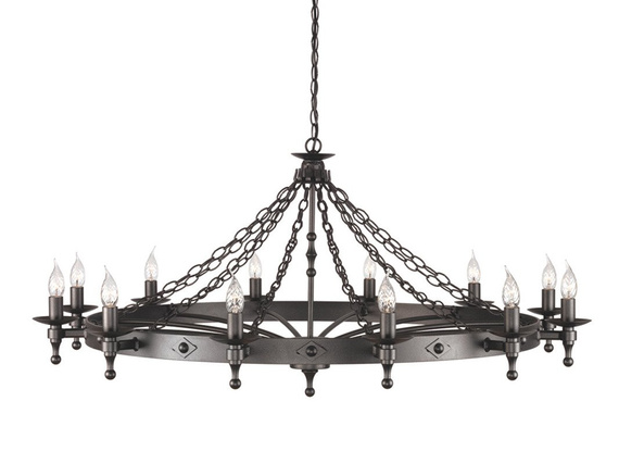 Lampa Wisząca Elstead Warwick WR 12 GR