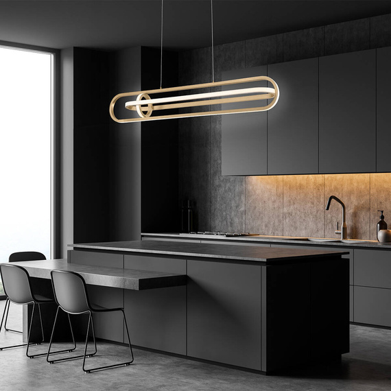 Eurofase QN-DEMARK-LP-BK Demark Lampa wisząca