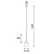 Lampa wisząca Cleoni Cotton 30 miedziana DM101/S/CE/961