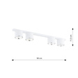 Emibig Nano 4 White (1311/4) Plafon