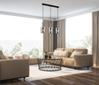 Żyrandol Italux Sardo Pnd-5581-3-Sc+Sg