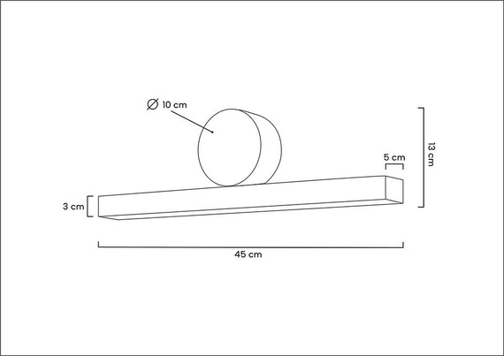 Kinkiet Moosee Wand MSE010100290