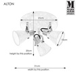 Lampa sufitowa Alton Markslojd 107855