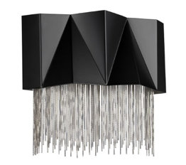 Kinkiet Elstead Lighting Zuma HK-ZUMA-3W-SBS Czarno Srebrny