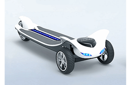 Aluppi DRAGON Deskorolka elektryczna Biała