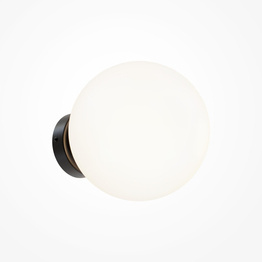 Natynkowa lampa ścienna Basic form czarny matowy (MOD321WL-01B1) - Maytoni