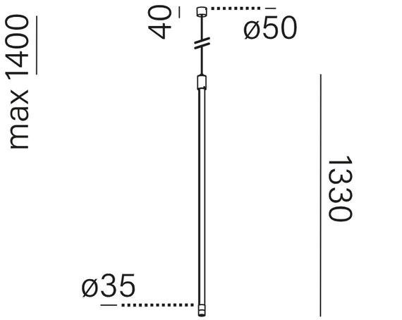 Aqform Qrled Lampa wisząca 59939-M942-D9-PH-12