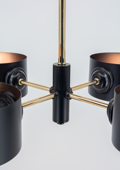 Lampa Wisząca Elem Vito 1097/4B BL TR