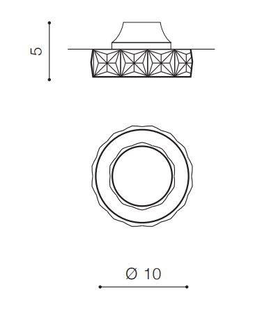 Oprawa do zabudowy Azzardo Ester AZ4175
