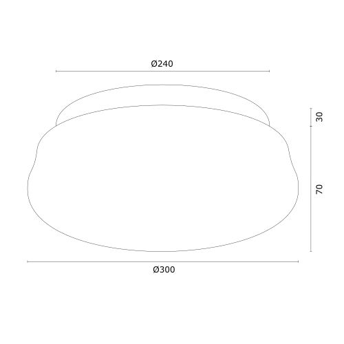 Plafon Argon 6142 Ombra