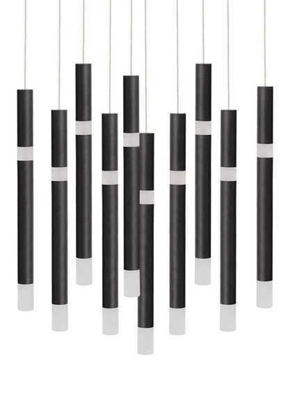 Lampa Wisząca Berella Light Luno 10 BL1416 Czarna