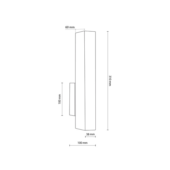 Lampa Ścienna TK Lighting Teo 6613