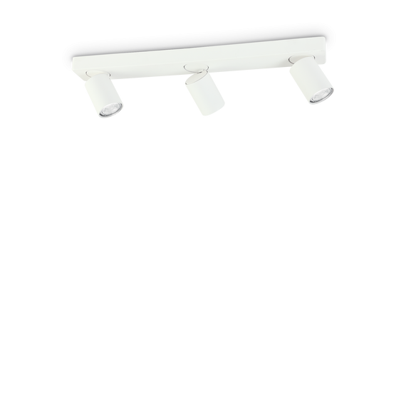 Ideal Lux Rudy Pl3 Round Bianco Plafon 229065