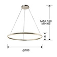 Lampa wisząca Schuller Helia 831635 
