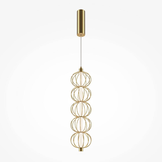 Maytoni Lampa wisząca Golden Cage MOD216PL-L10G3K