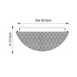Plafon Endon Chryla 60103