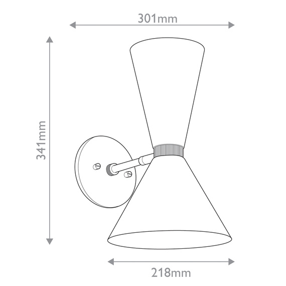 Kinkiet Elstead Lighting KL-PHIX-1W-CBB