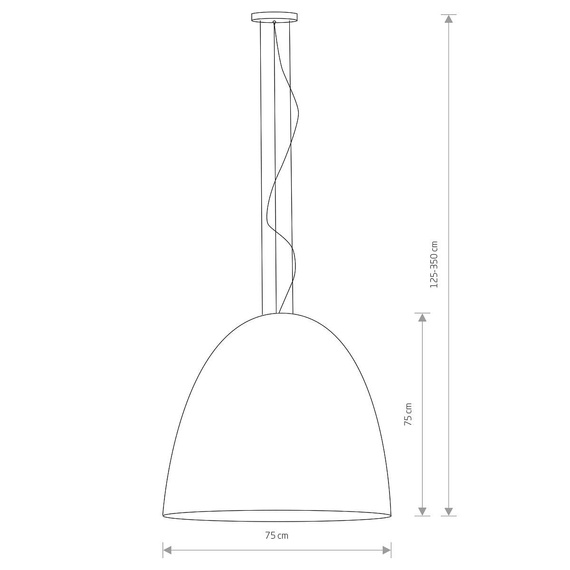 Nowodvorski Egg XL 10321 Zwis