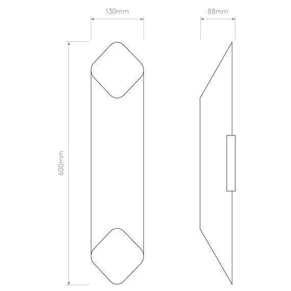 Oprawa Ścienna Astro Ako 1481016