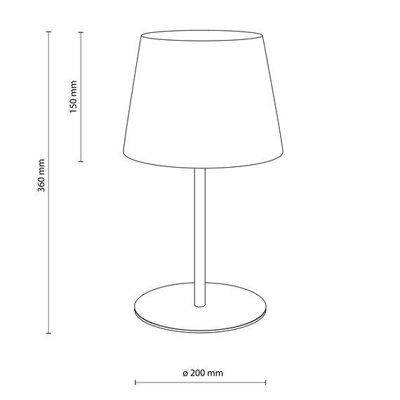 Lampka Biurkowa TK Lighting Maja 16179