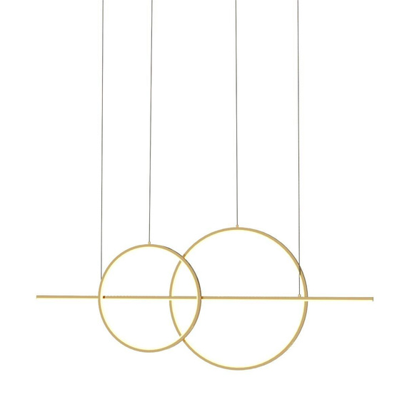 Zuma Line Lampa wisząca MD7358-2A-3GT Cholet