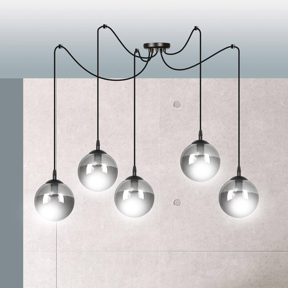 Zwis GIGI 5 BL GRAFIT czarny (937/5) - Emibig