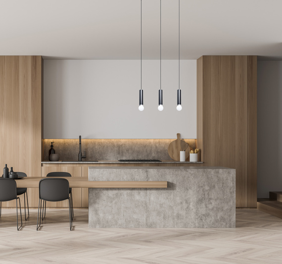 Lampa Wisząca Italux Macera Pnd-33849-3-Bk