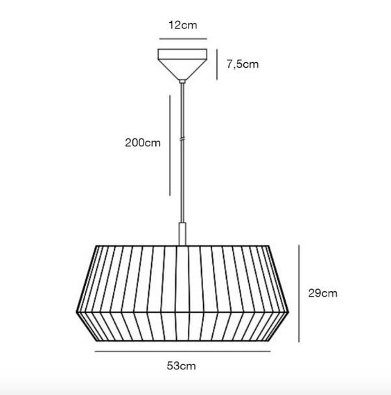 Nordlux Dicte 53 Lampa wisząca 2112373001