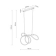 Żyrandol TK Lighting Flexi 18006