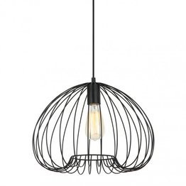 Italux Meddi Czarna lampa wisząca loft