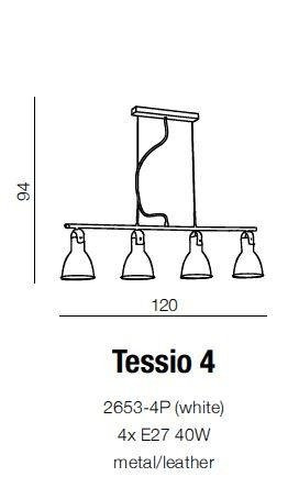 Lampa wisząca AZzardo Tessio AZ1282