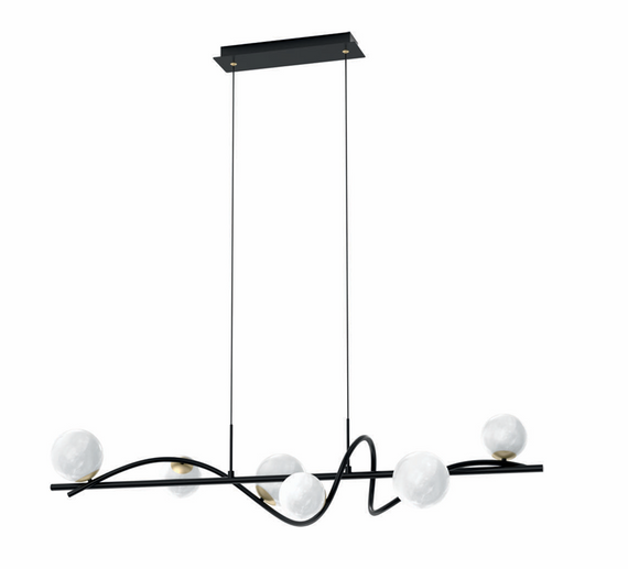 Zuma Line Nisyro MD3145-6-EBGN Lampa wisząca