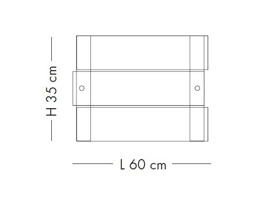 Plafon Lampade Italiane CRAZY LS 1037/60P satynowy 60 cm