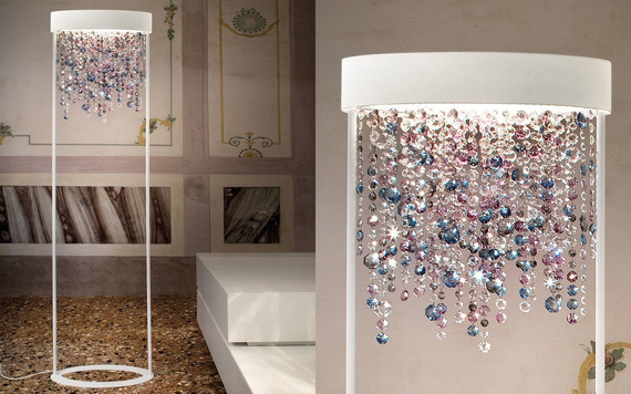 Lampa podłogowa MASIERO Ola STL2 biała