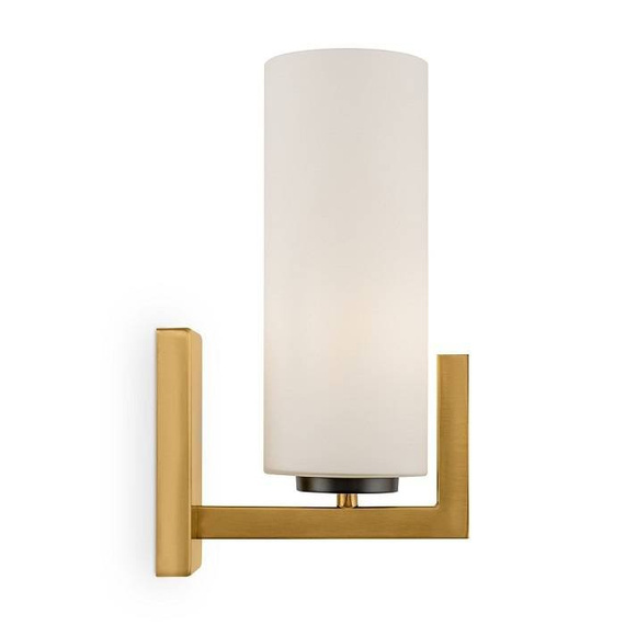Lampa ścienna w kolorze złotym Maytoni Fortano MOD089WL-01BS