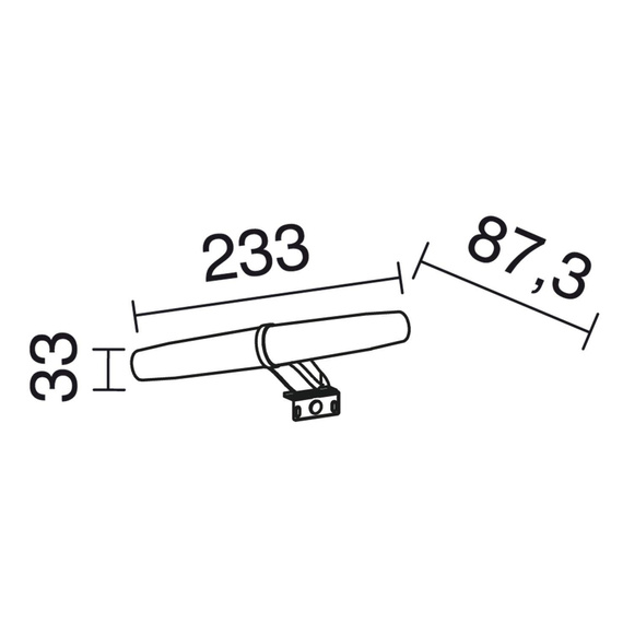 Icy 973A-L0206B-32 Lampa ścienna Novolux 