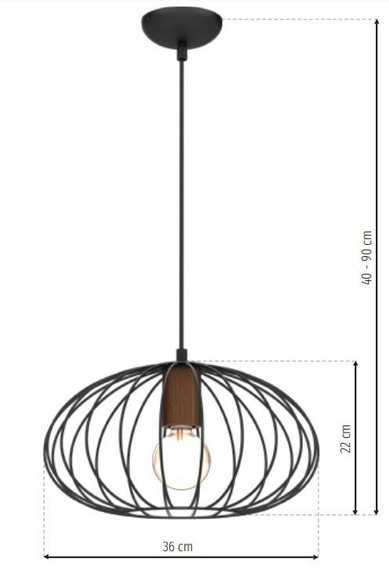 Milagro Meridiano Lampa wisząca MLP7959