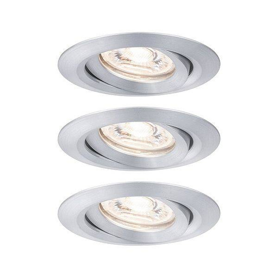 Paulmann Lampa wpuszczana PL94297 Nova IP23 2700K 3x4W
