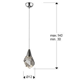 Schuller Aquaria Żyrandol 157018