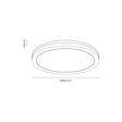 Plafon Milagro Marlon EKP0474