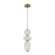 Żyrandol Italux Nico Pnd-8545-3-Ab-Wh