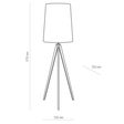 Stojąca Lampa Podłogowa TK Lighting Walz 5047 