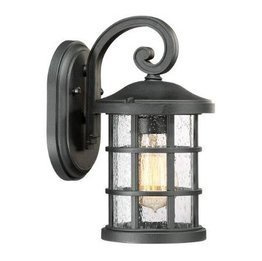 Kinkiet Elstead Lighting Crusade QZ-CRUSADE-S-BLK