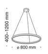 Lampa wisząca  Maytoni Rim MOD058PL-L42BS4K