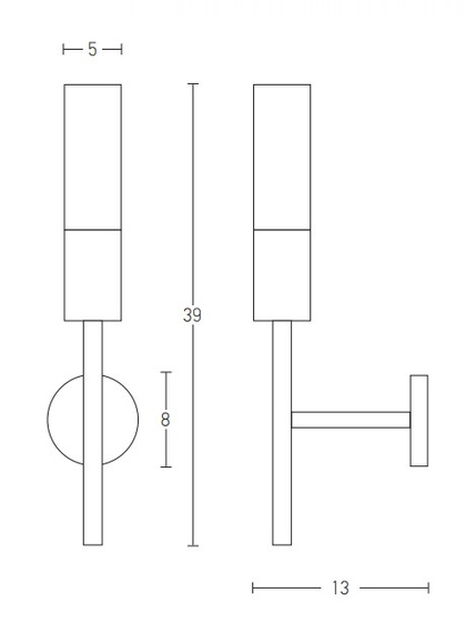 Lampa Ścienna Zambelis 20352